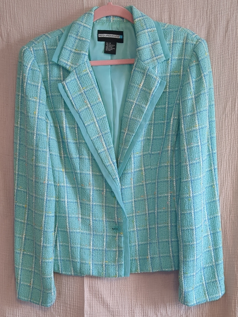 Fall Wardrobe On A Budget!!!!Requirements Aqua Tweed Blazer